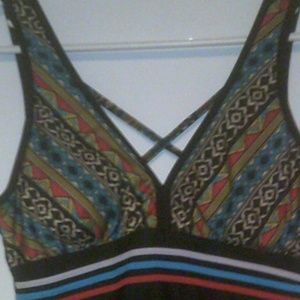 New Ladies All in One Swim/Built in bra/corset